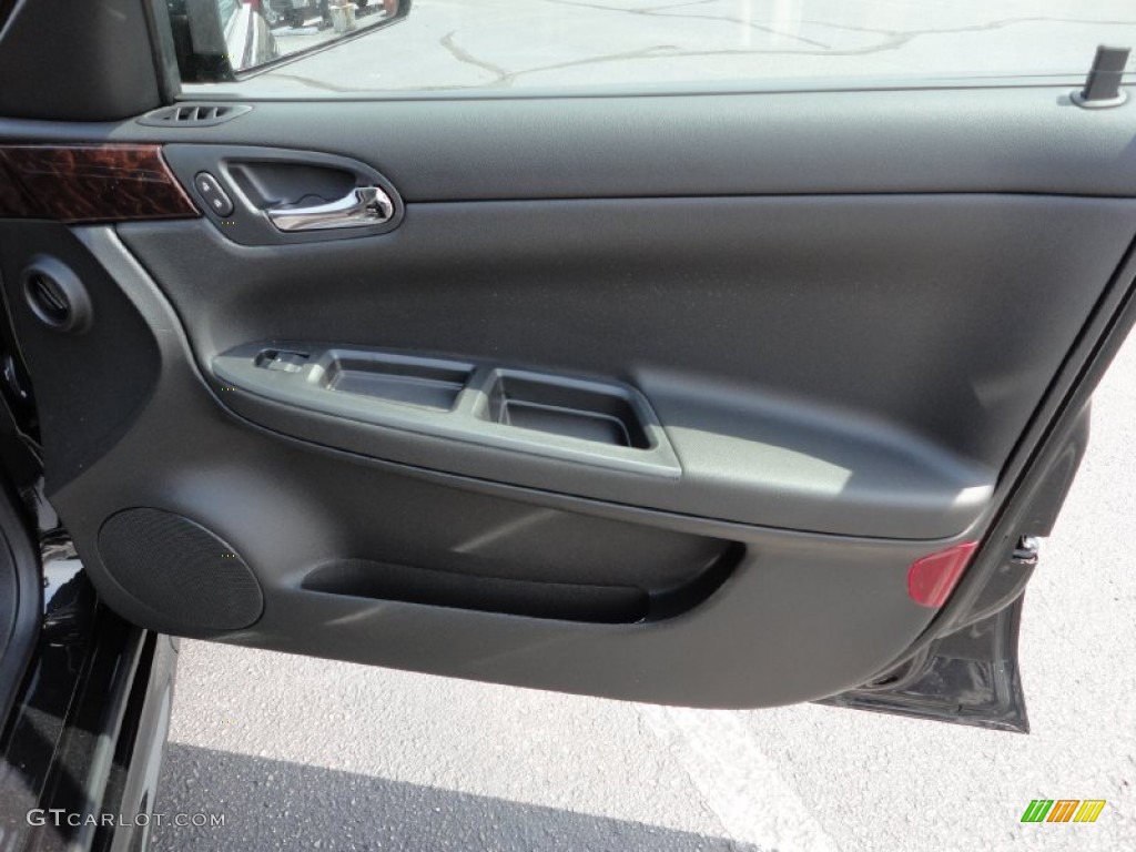 2012 Chevrolet Impala LT Ebony Door Panel Photo #52400322