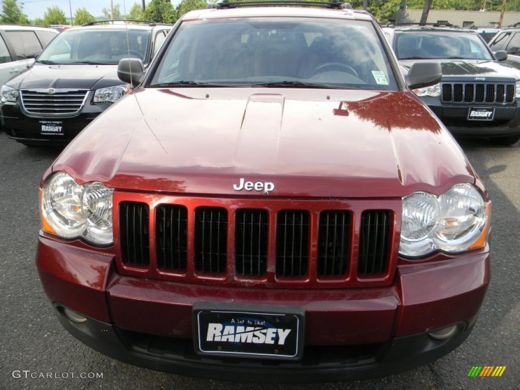 2008 Grand Cherokee Laredo 4x4 - Red Rock Crystal Pearl / Dark Slate Gray/Light Graystone photo #2