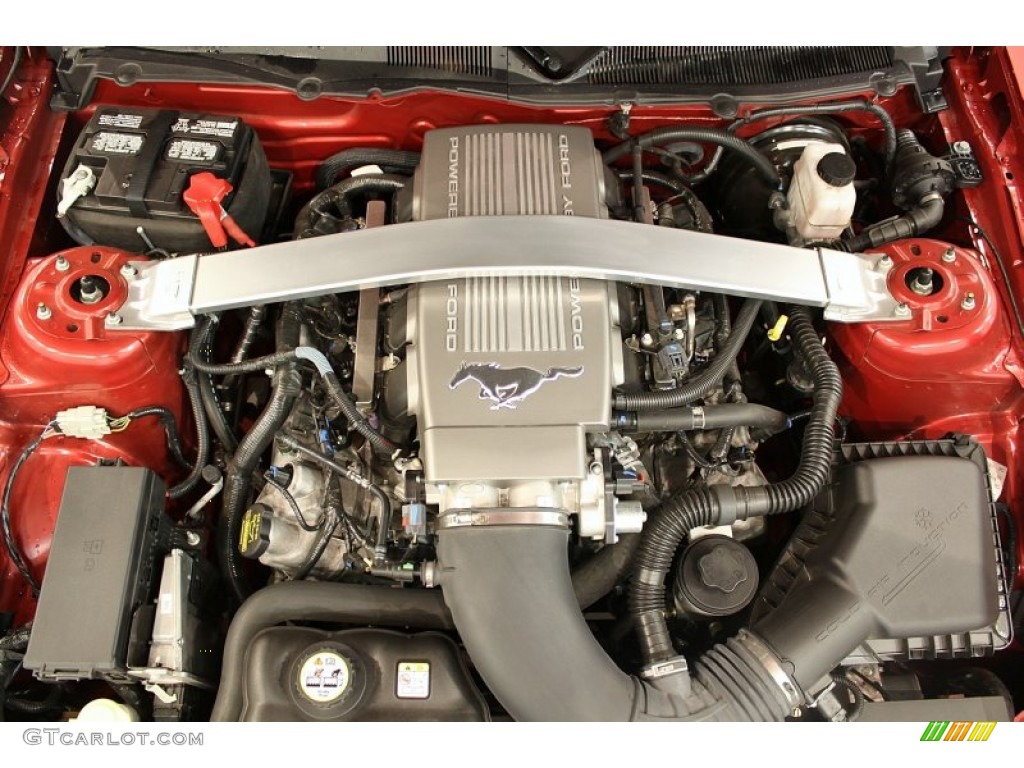 2010 Ford Mustang GT Premium Coupe 4.6 Liter SOHC 24-Valve VVT V8 Engine Photo #52400556