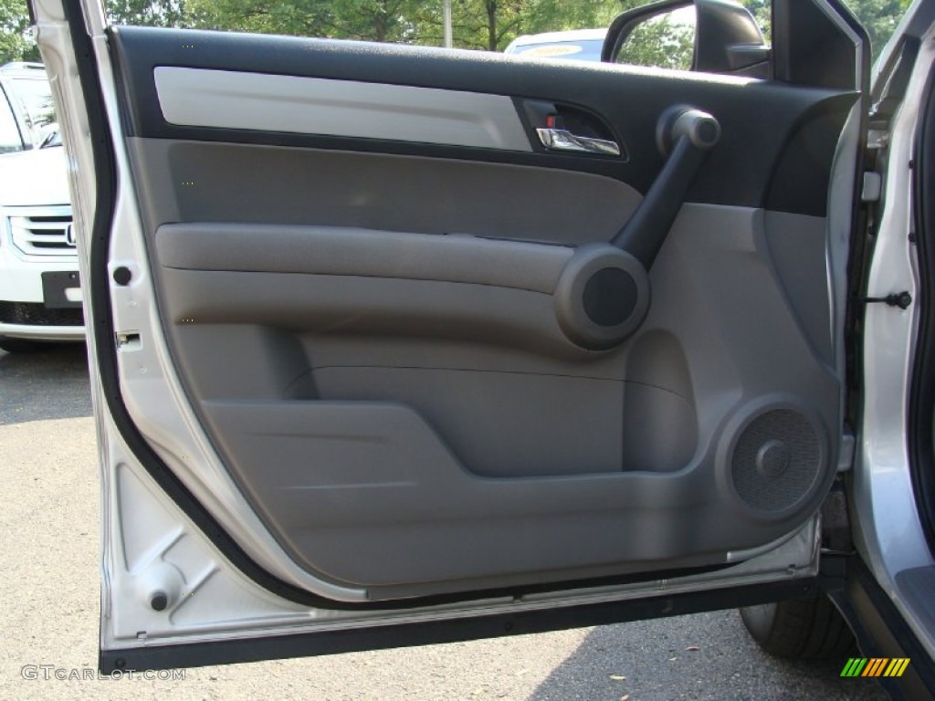 2010 Honda CR-V EX AWD Gray Door Panel Photo #52400646