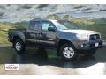 2011 Magnetic Gray Metallic Toyota Tacoma V6 SR5 Double Cab 4x4  photo #1