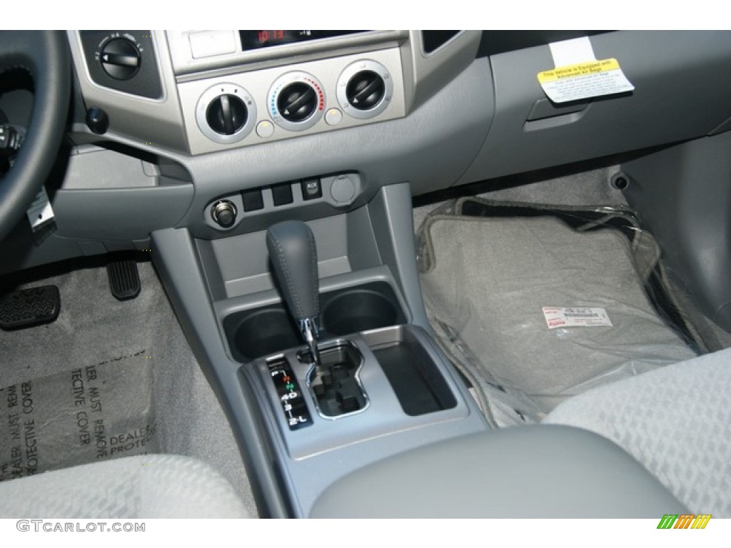 2011 Tacoma V6 SR5 Double Cab 4x4 - Magnetic Gray Metallic / Graphite Gray photo #12