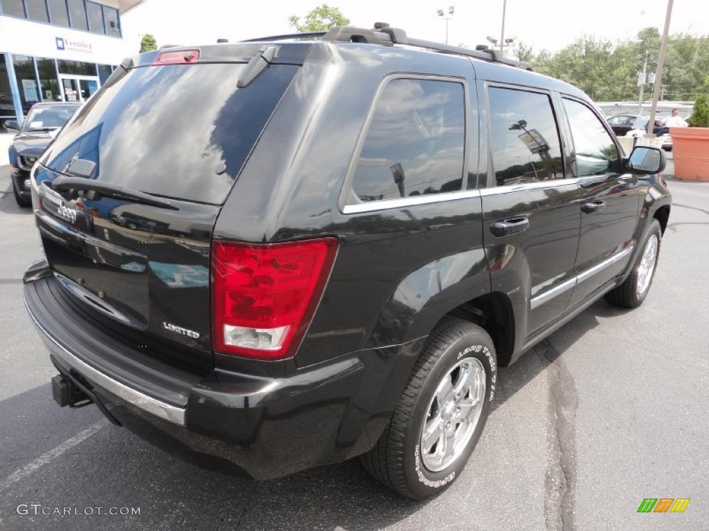 2005 Grand Cherokee Limited 4x4 - Black / Medium Slate Gray photo #7