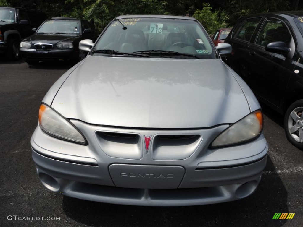2000 Grand Am GT Coupe - Silvermist Metallic / Dark Pewter photo #2
