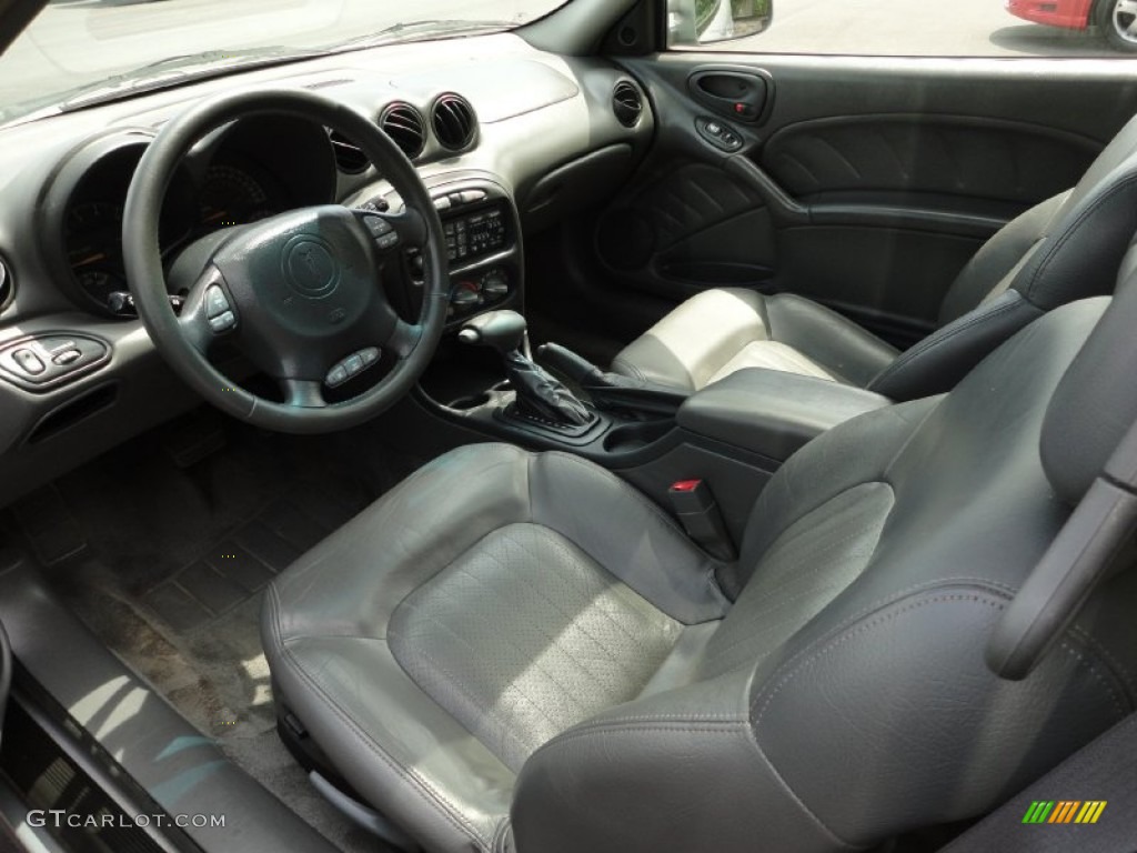 Dark Pewter Interior 2000 Pontiac Grand Am GT Coupe Photo #52402125