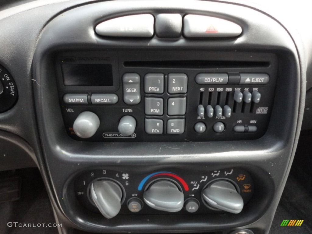 2000 Pontiac Grand Am GT Coupe Controls Photo #52402197