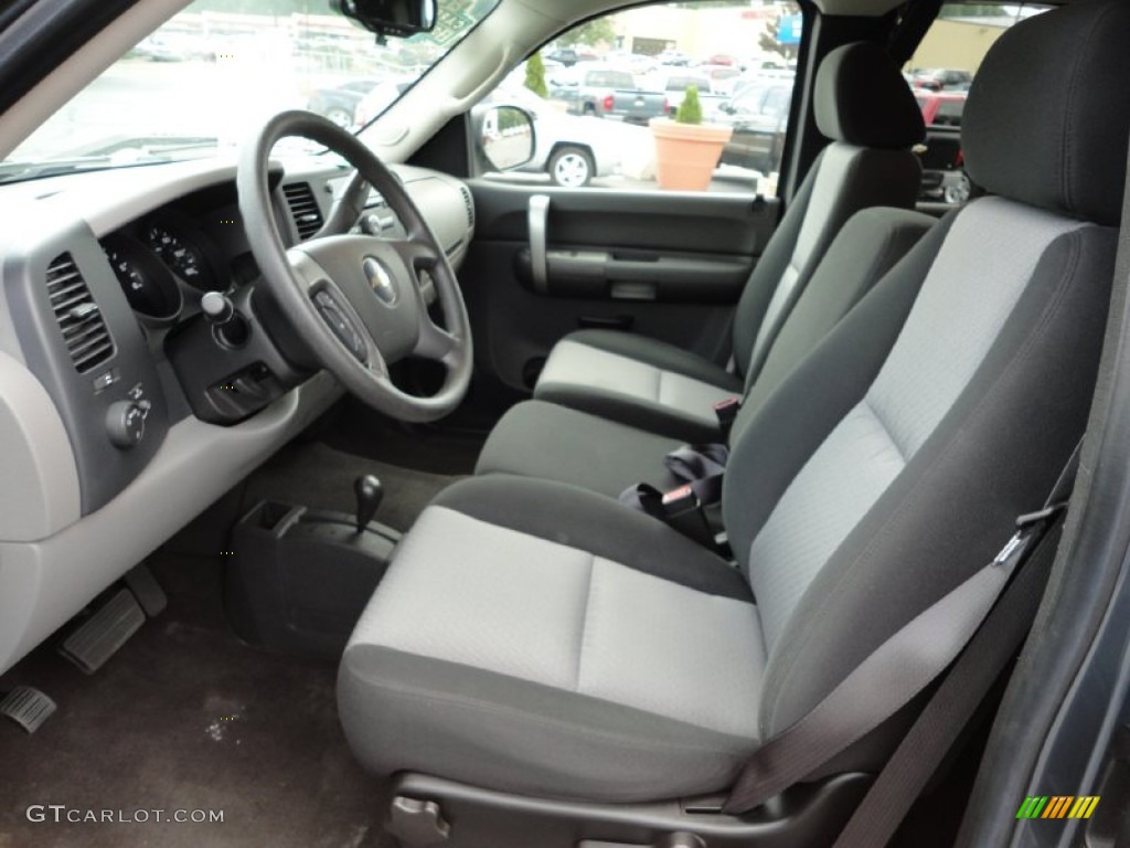 Dark Titanium Interior 2008 Chevrolet Silverado 1500 LS Extended Cab 4x4 Photo #52403079