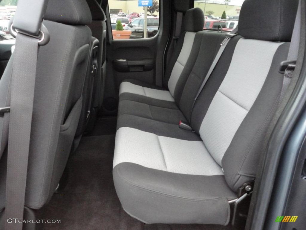 Dark Titanium Interior 2008 Chevrolet Silverado 1500 LS Extended Cab 4x4 Photo #52403139