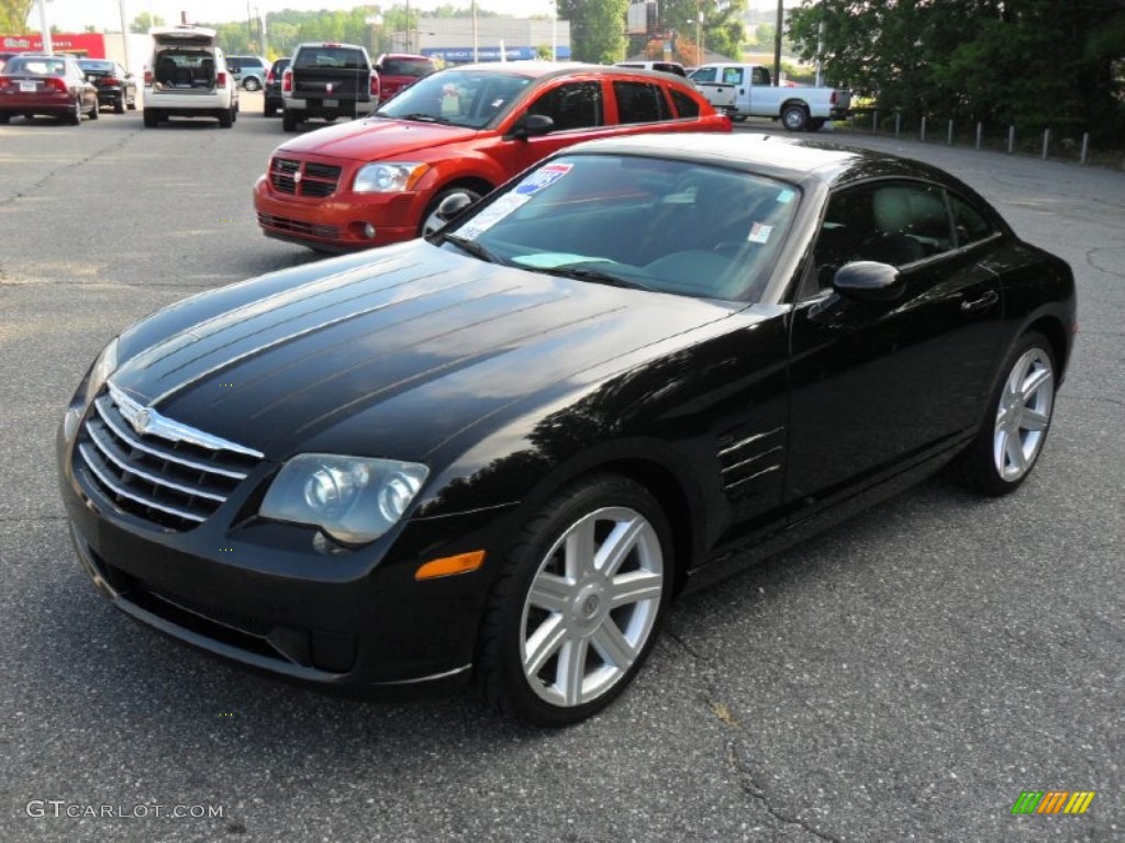 Black 2005 Chrysler Crossfire Coupe Exterior Photo #52403292