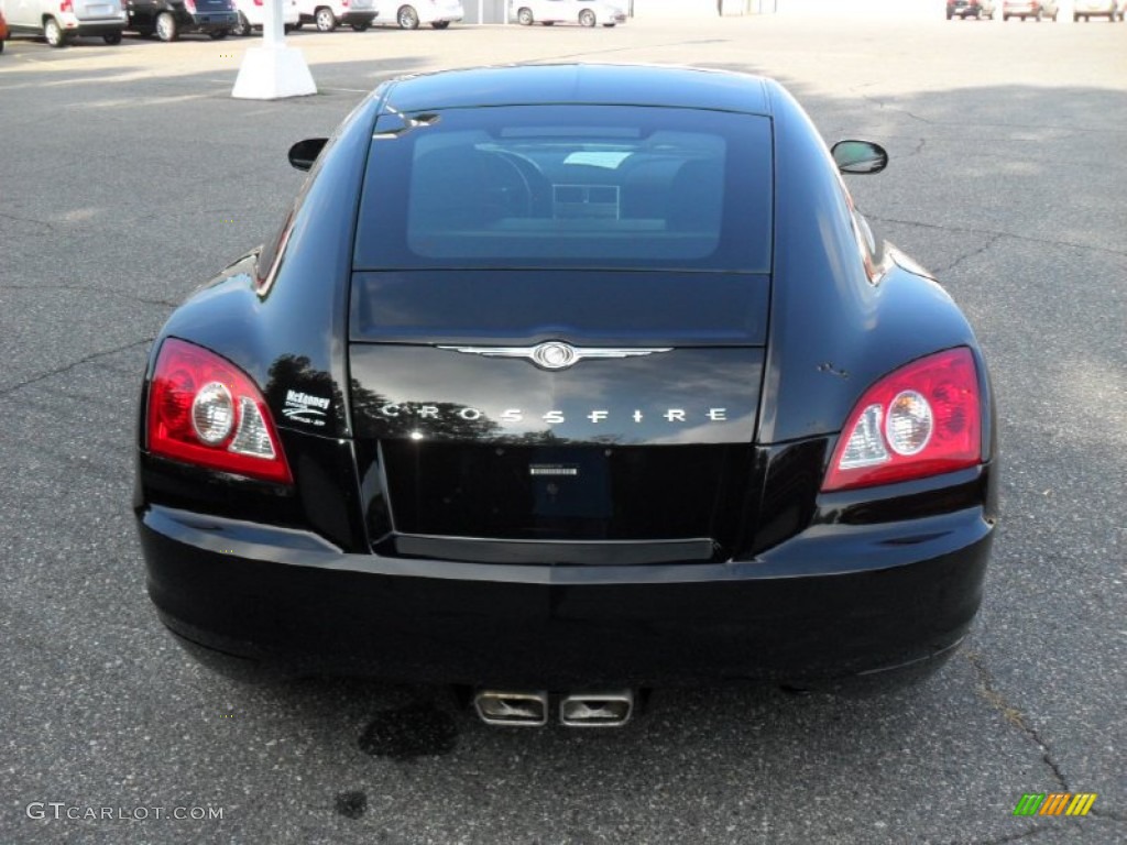 Black 2005 Chrysler Crossfire Coupe Exterior Photo #52403325