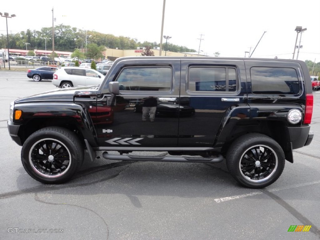 Black 2006 Hummer H3 Standard H3 Model Exterior Photo #52403517