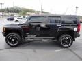 Black 2006 Hummer H3 Standard H3 Model Exterior