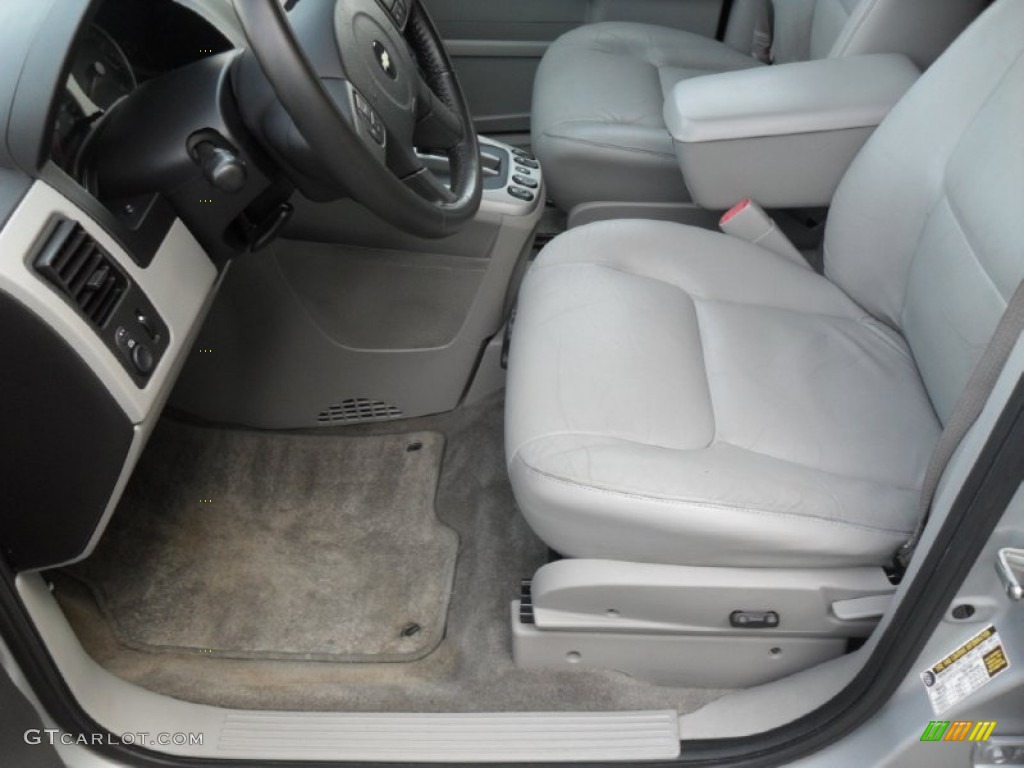 2005 Equinox LT AWD - Galaxy Silver Metallic / Light Gray photo #7