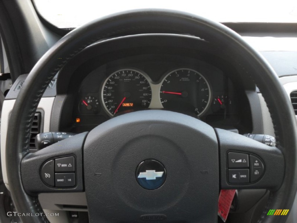2005 Equinox LT AWD - Galaxy Silver Metallic / Light Gray photo #13
