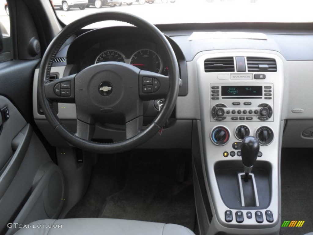 2005 Equinox LT AWD - Galaxy Silver Metallic / Light Gray photo #15