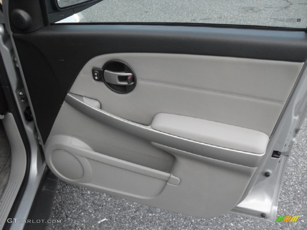 2005 Equinox LT AWD - Galaxy Silver Metallic / Light Gray photo #21