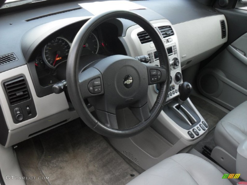 2005 Equinox LT AWD - Galaxy Silver Metallic / Light Gray photo #25