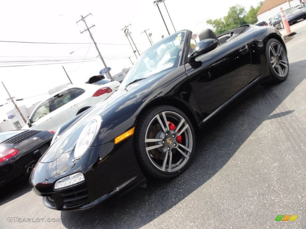 Black 2011 Porsche 911 Carrera S Cabriolet Exterior Photo #52403988