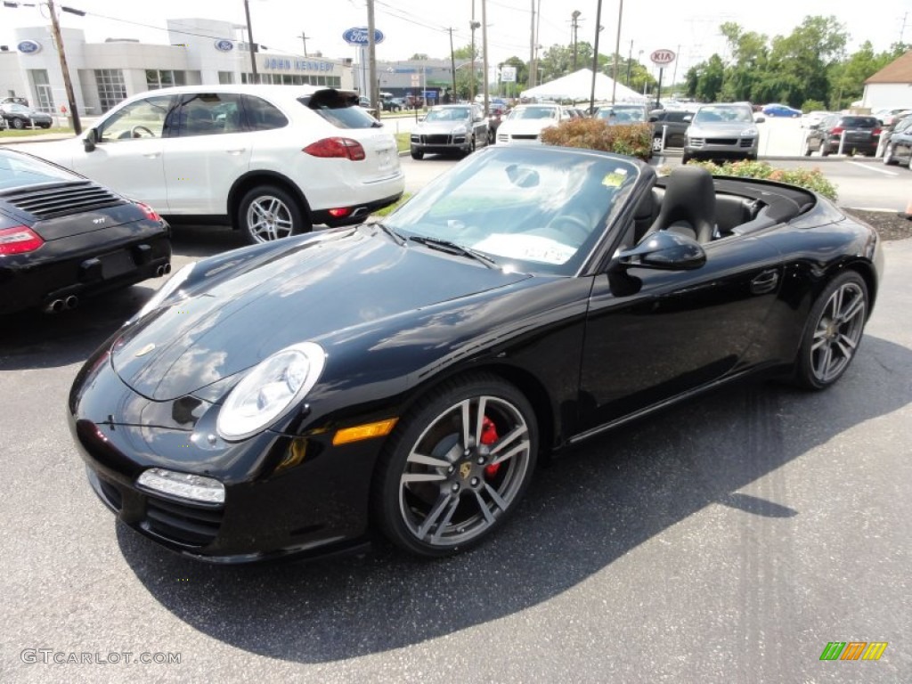 Black 2011 Porsche 911 Carrera S Cabriolet Exterior Photo #52404006