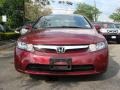2008 Tango Red Pearl Honda Civic LX Sedan  photo #5