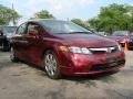 2008 Tango Red Pearl Honda Civic LX Sedan  photo #6