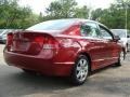 2008 Tango Red Pearl Honda Civic LX Sedan  photo #7