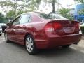 2008 Tango Red Pearl Honda Civic LX Sedan  photo #9