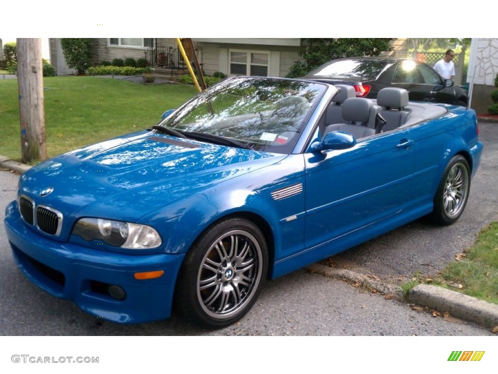 Laguna Blue 2002 BMW M3 Convertible Exterior Photo #52404390