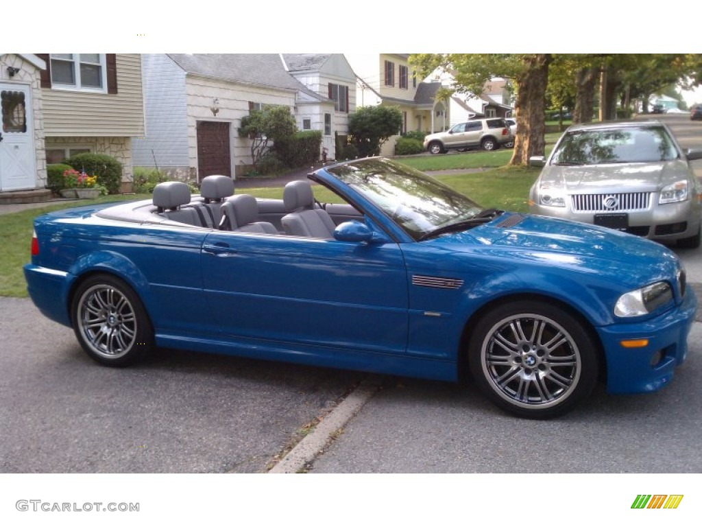 Laguna Blue 2002 BMW M3 Convertible Exterior Photo #52404435