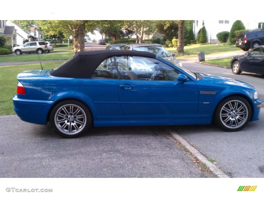 2001 bmw m3 convertible blue