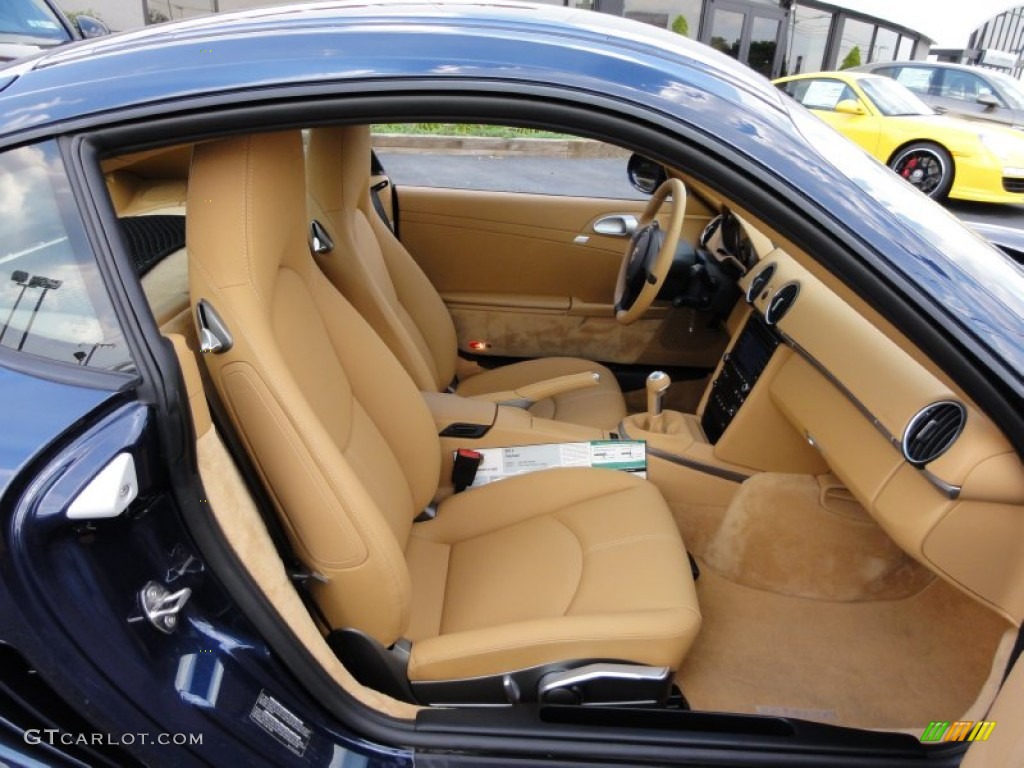 Sand Beige Interior 2011 Porsche Cayman Standard Cayman Model Photo #52404846
