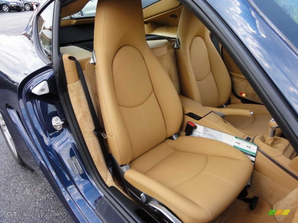 Sand Beige Interior 2011 Porsche Cayman Standard Cayman Model Photo #52404861