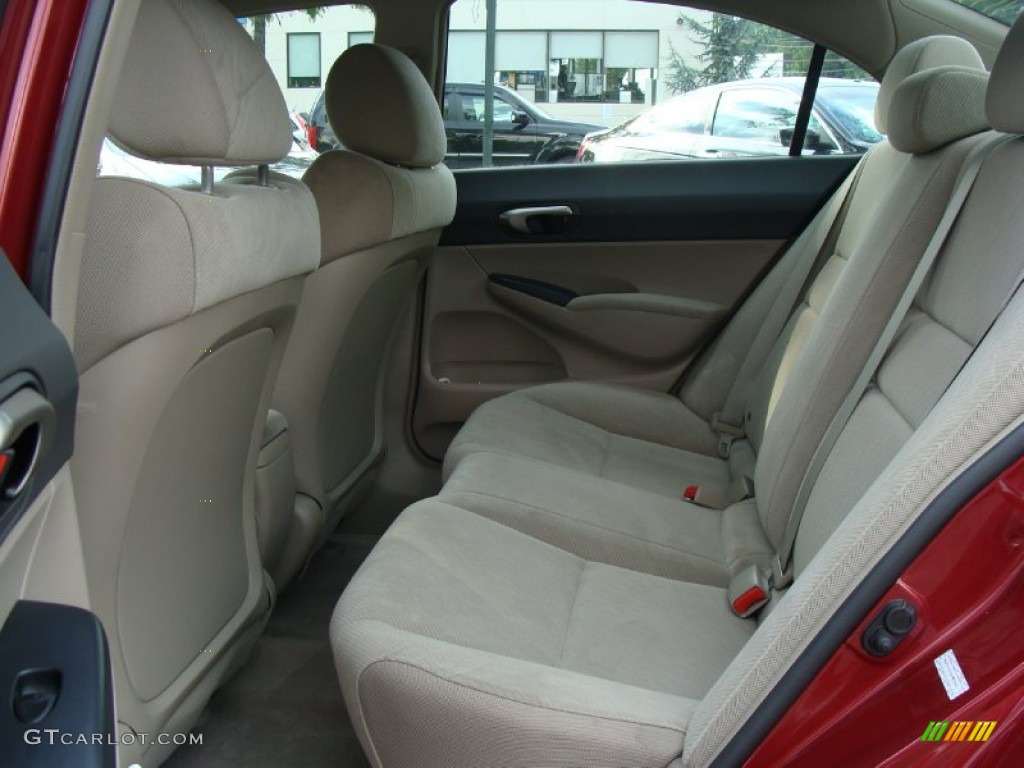 Beige Interior 2011 Honda Civic LX Sedan Photo #52405317