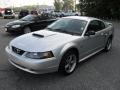 2001 Silver Metallic Ford Mustang GT Coupe  photo #1