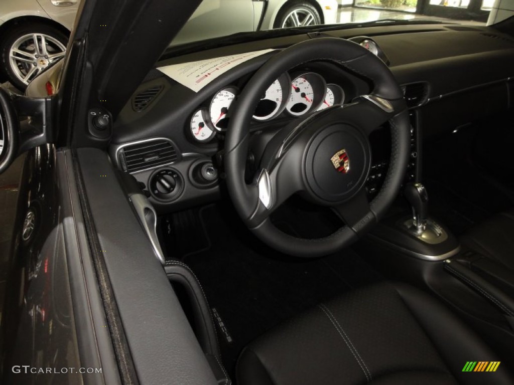 2011 911 Carrera S Coupe - Meteor Grey Metallic / Black photo #10