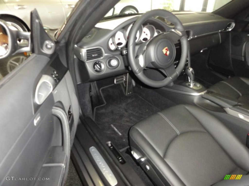 2011 911 Carrera S Coupe - Meteor Grey Metallic / Black photo #11