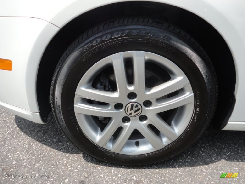 2009 Jetta TDI Sedan - Candy White / Anthracite photo #8