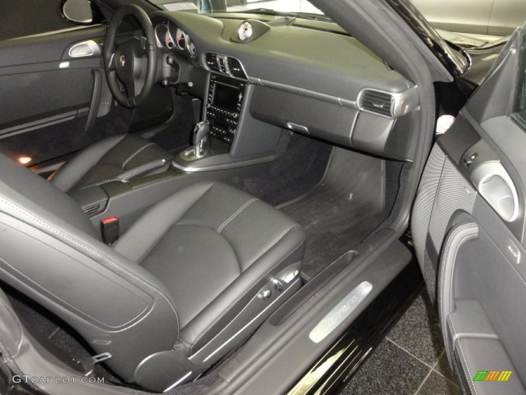Black Interior 2012 Porsche 911 Carrera S Coupe Photo #52406874