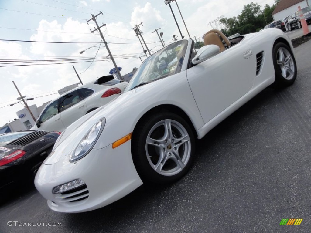 2012 Boxster  - Carrara White / Sand Beige photo #1