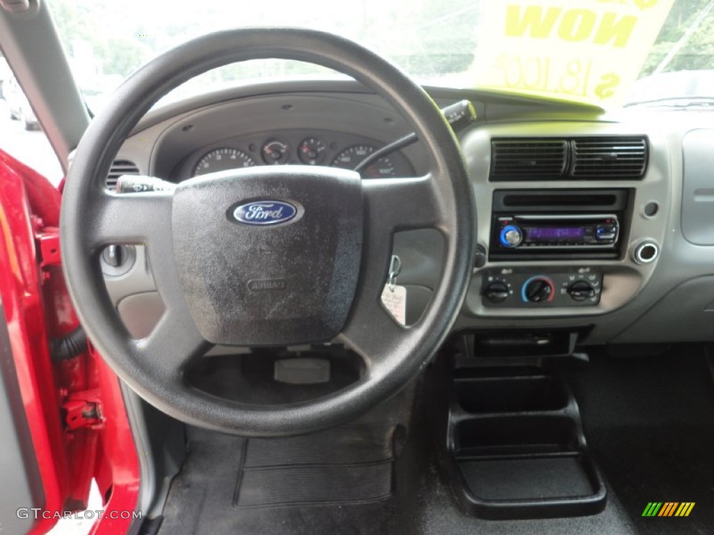 2008 Ford Ranger XL SuperCab Medium Dark Flint Dashboard Photo #52407162