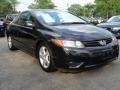 Nighthawk Black Pearl - Civic EX Coupe Photo No. 6