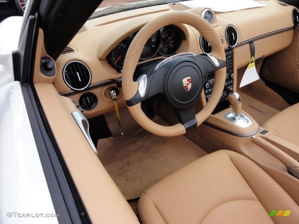 Sand Beige Interior 2012 Porsche Boxster Standard Boxster Model Photo #52407267