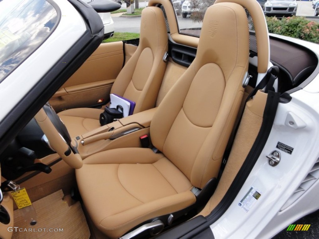 Sand Beige Interior 2012 Porsche Boxster Standard Boxster Model Photo #52407342