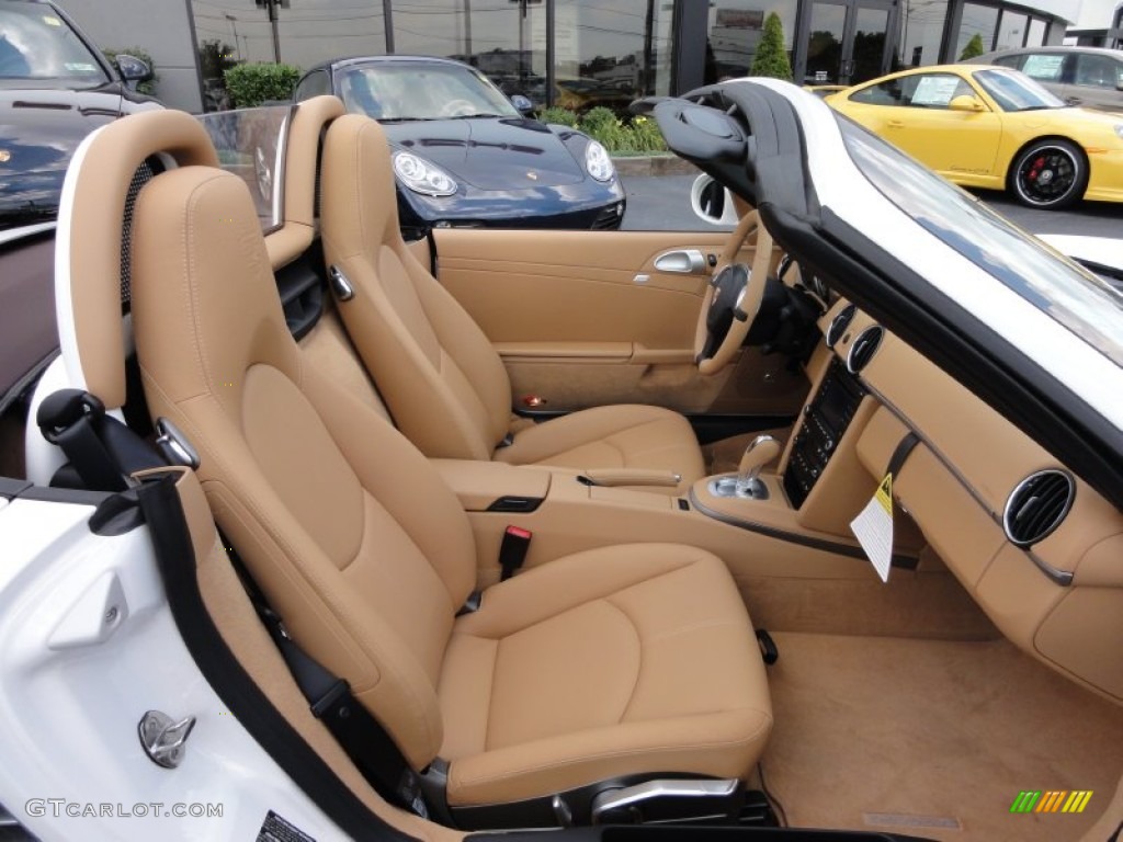 Sand Beige Interior 2012 Porsche Boxster Standard Boxster Model Photo #52407381