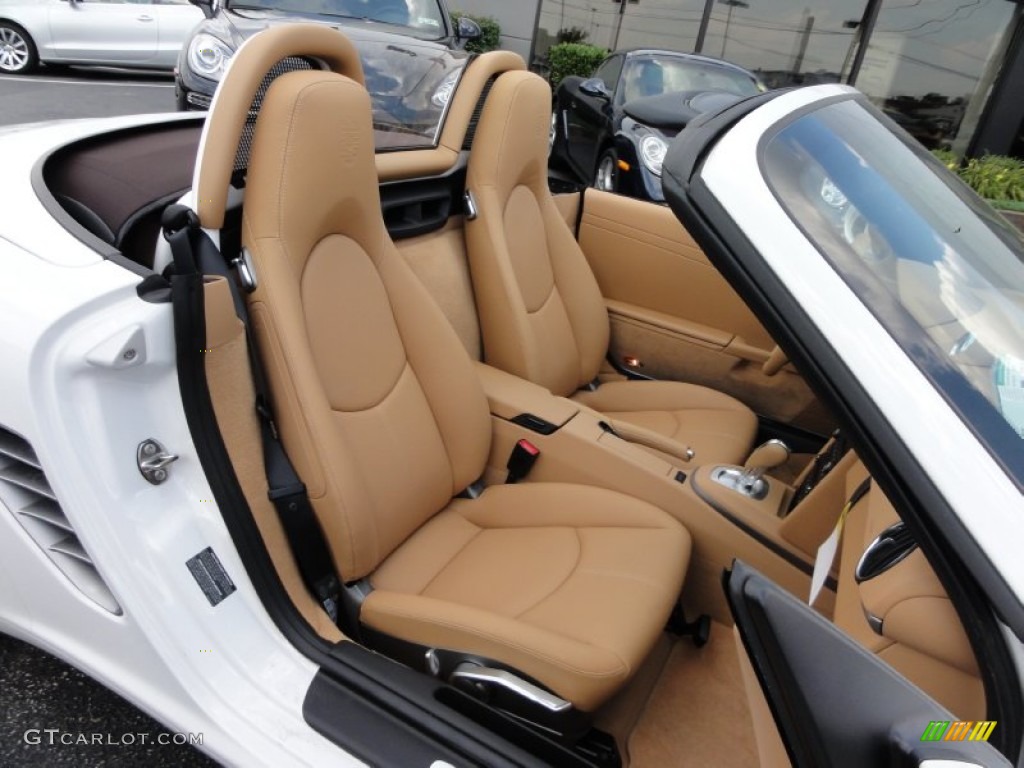 Sand Beige Interior 2012 Porsche Boxster Standard Boxster Model Photo #52407399