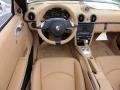 2012 Porsche Boxster Sand Beige Interior Dashboard Photo