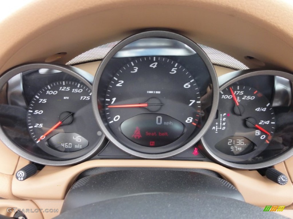 2012 Porsche Boxster Standard Boxster Model Gauges Photo #52407570