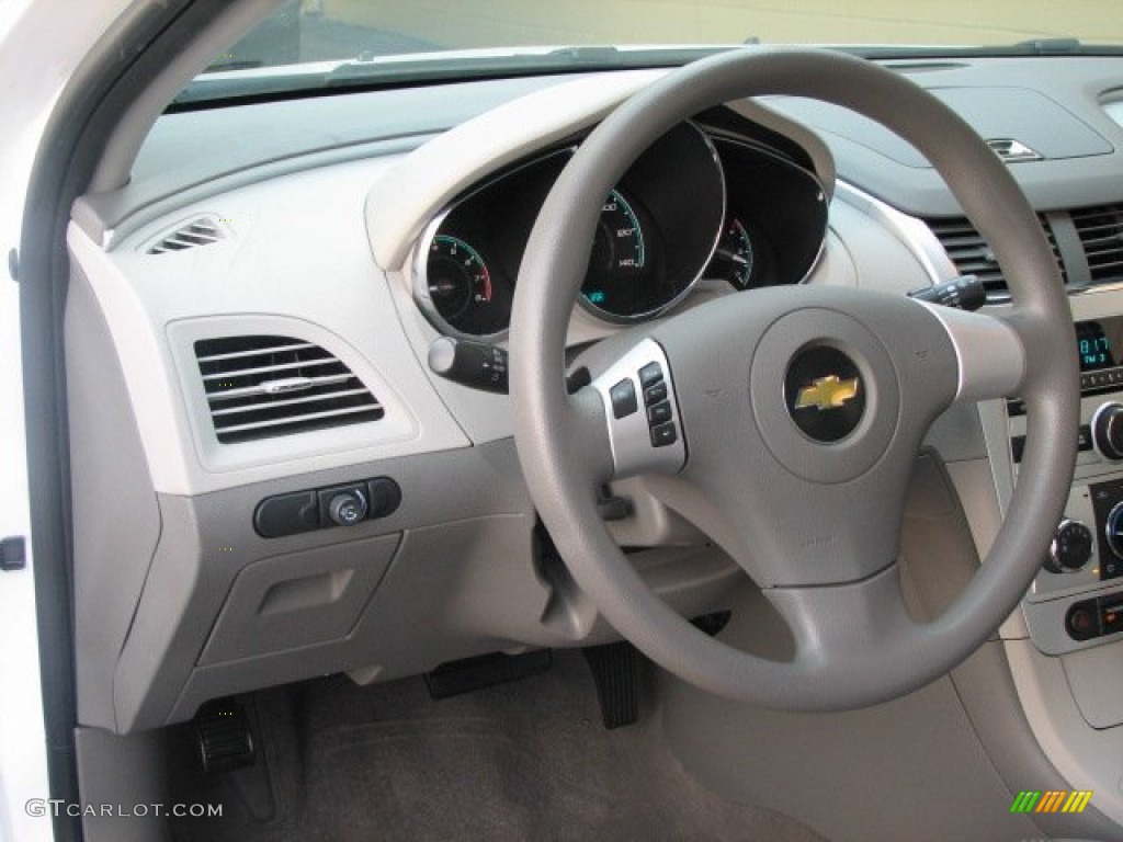 2011 Chevrolet Malibu LS Titanium Steering Wheel Photo #52407672