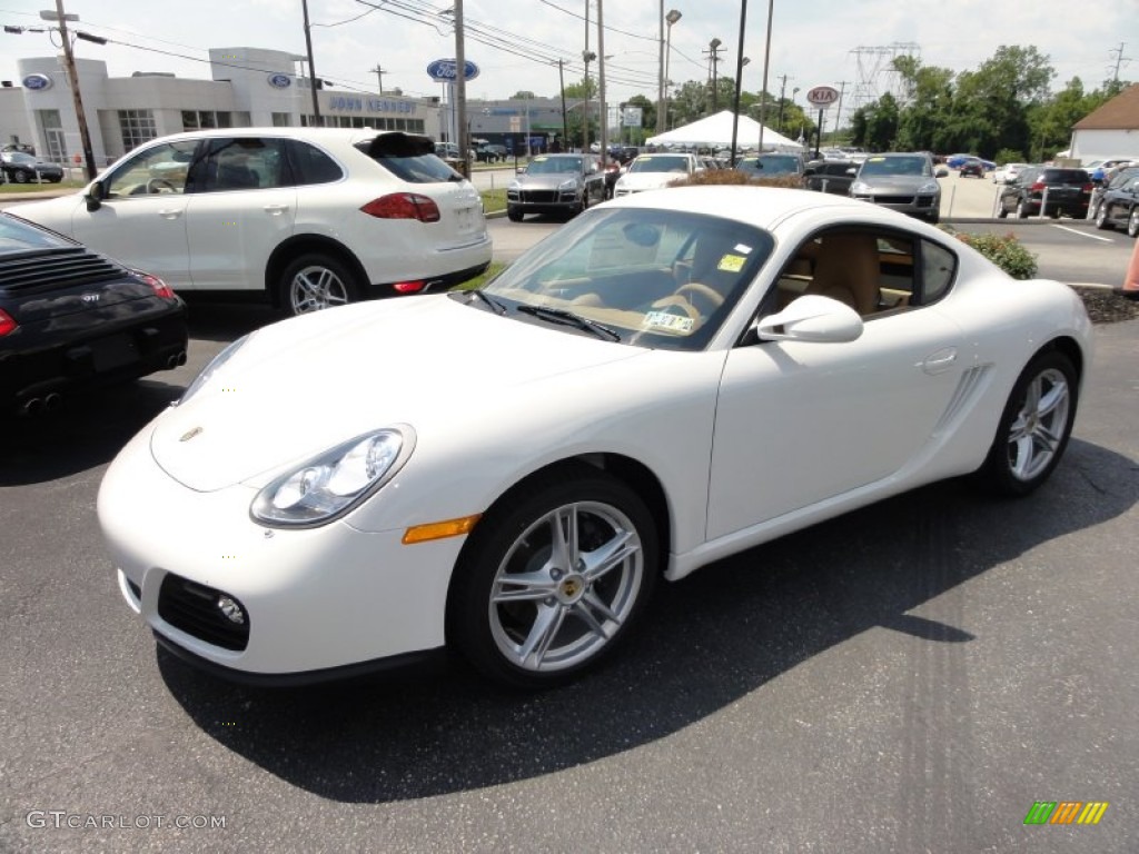 Carrara White 2012 Porsche Cayman Standard Cayman Model Exterior Photo #52408248