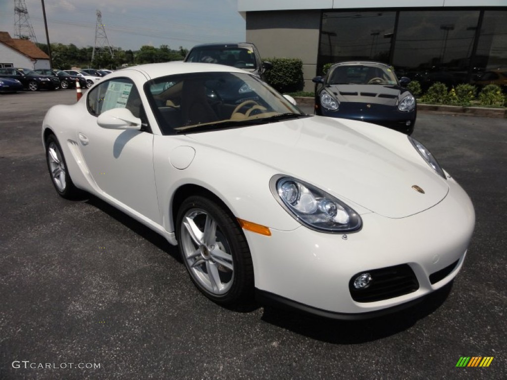 Carrara White 2012 Porsche Cayman Standard Cayman Model Exterior Photo #52408281
